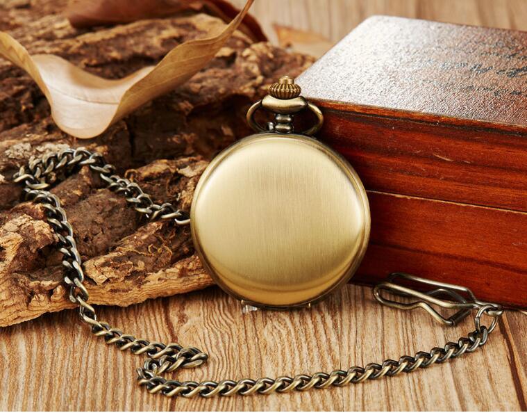Vintage bronze large pocket watch | Dapper All Day - Dapper All Day